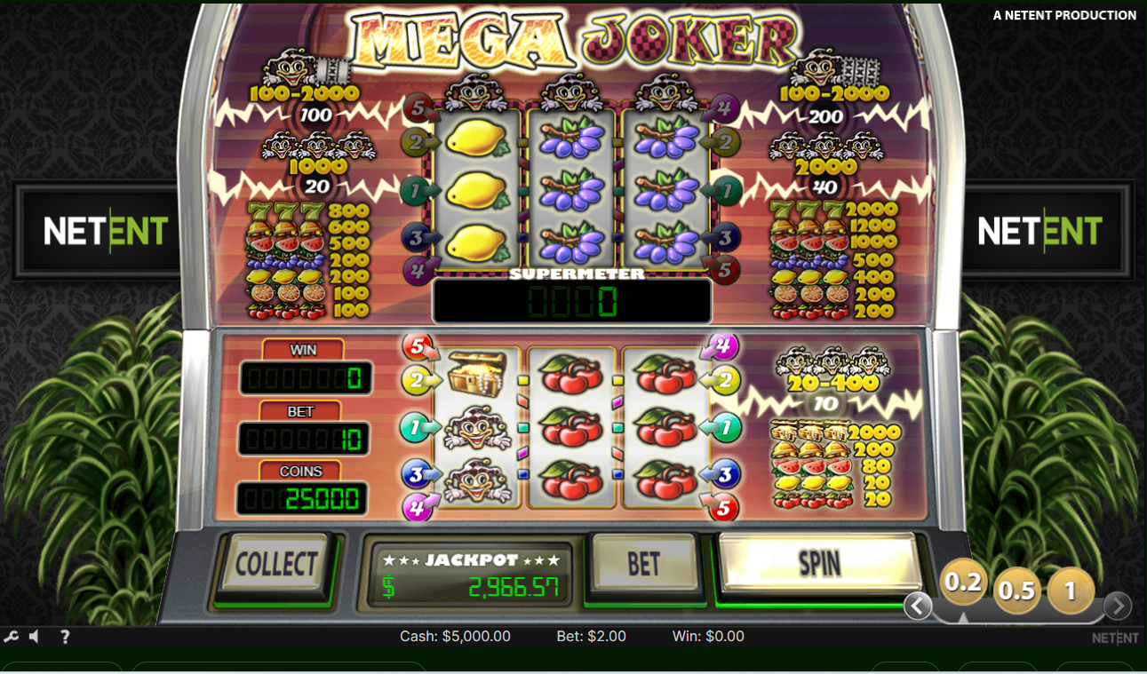 Mega Joker from NetEnt