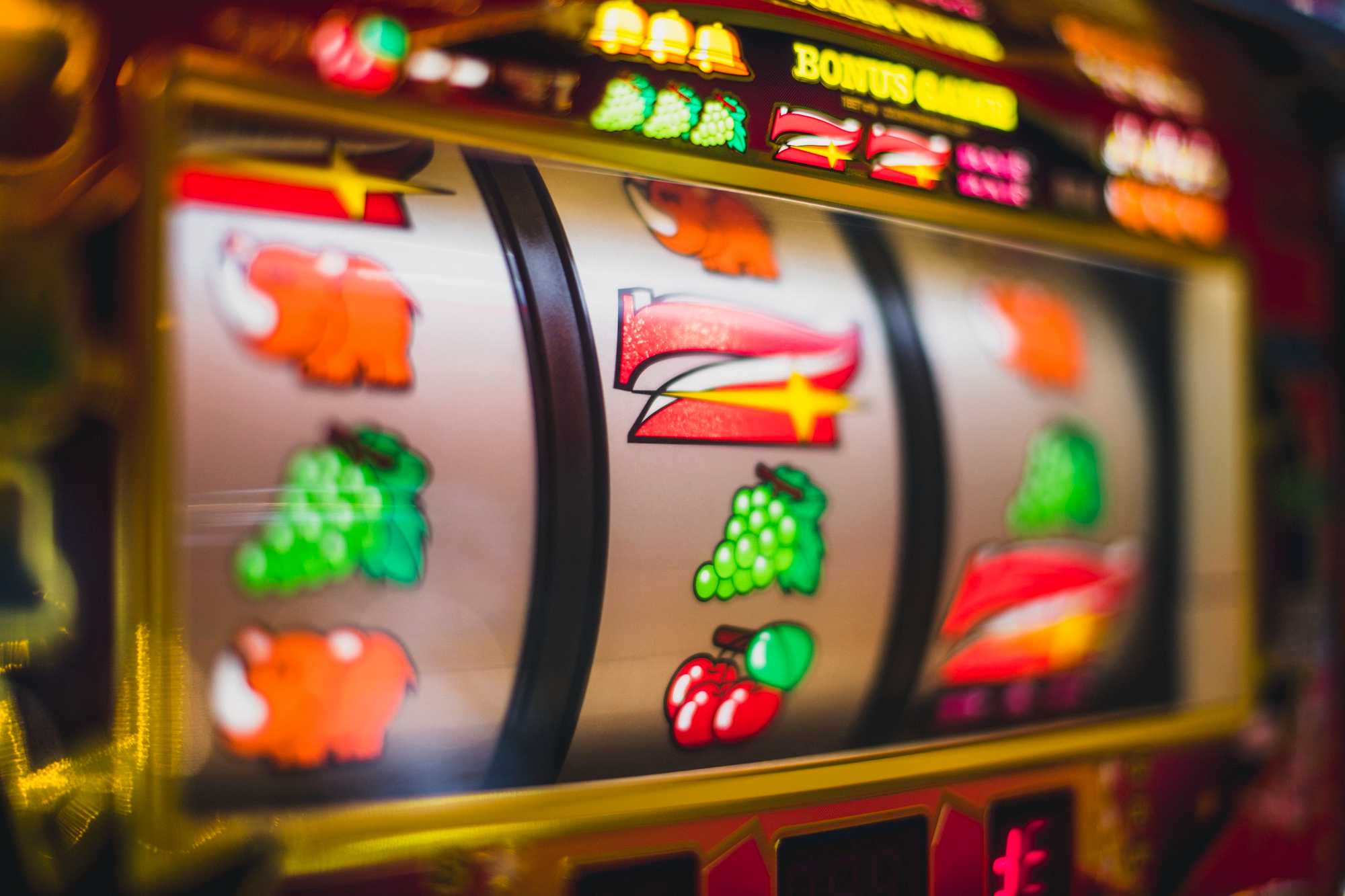 Photo of a Casino Slot Machine