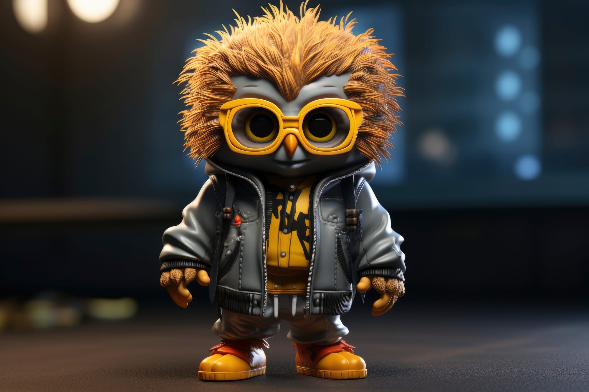 NFT of Animated Cartoon Bird