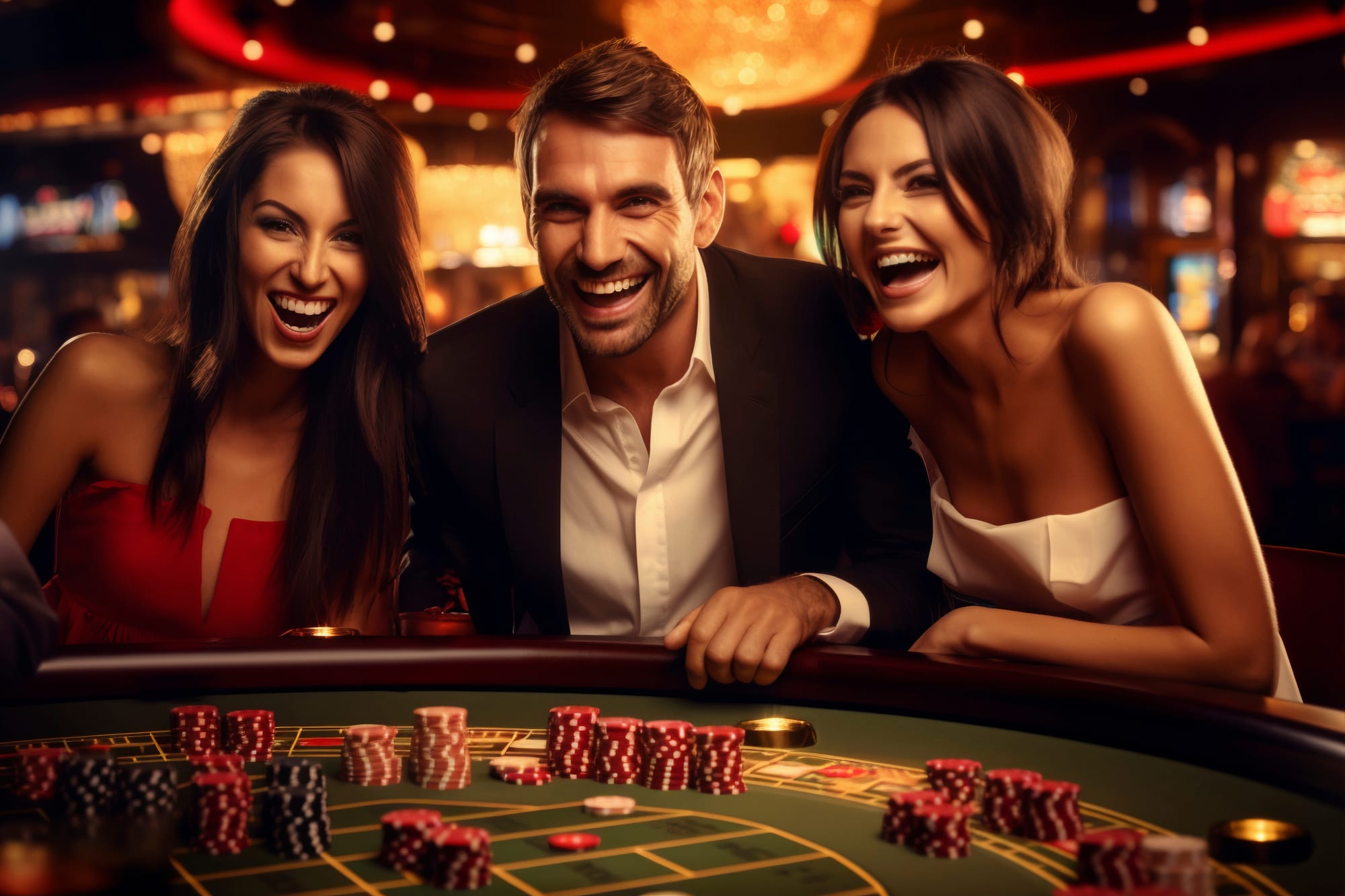 Photorealistic casino lifestyle - AI Image